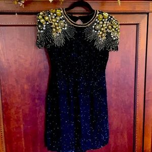 Lillie Rubin midi dress